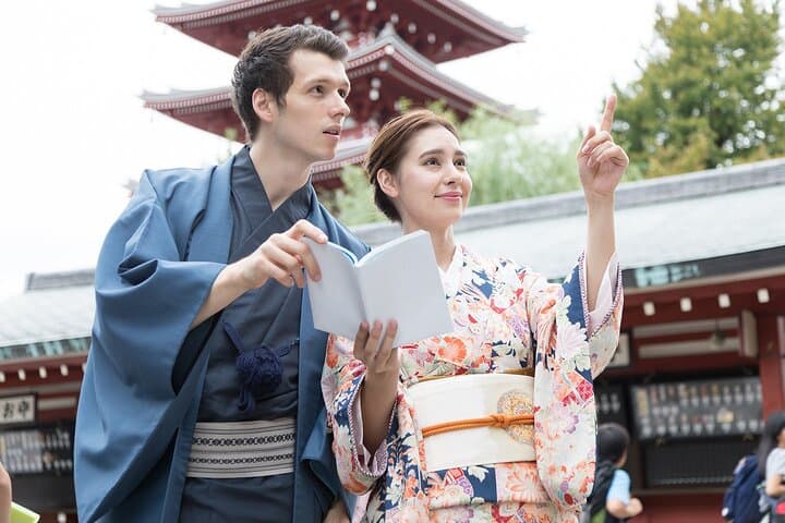 Tokyo Private Kimono Experience & 6-Hour Guided Asakusa Tour photo 5