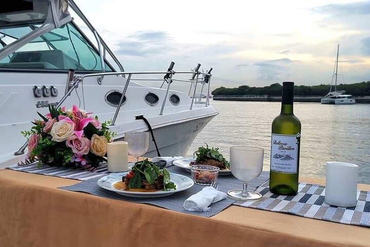 Private Sunset Dinner Cruise to Lazarus Island — 3-Course Yacht Dining & Skyline Views photo 2