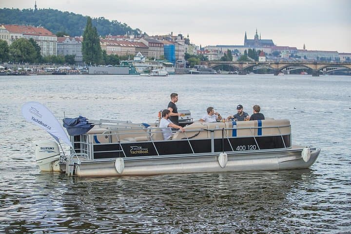 Private 3-Hour Pontoon Cruise on Prague’s Vltava — Unlimited Beer or Prosecco photo 6