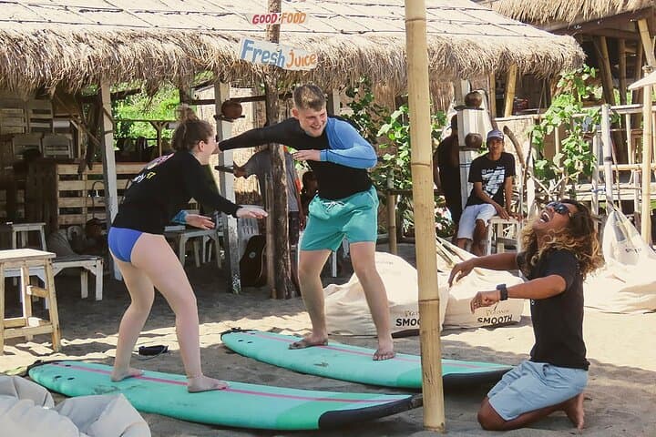 Two-Hour Surf Lesson at Uluwatu Beach, Bali — Learn to Ride the Waves
