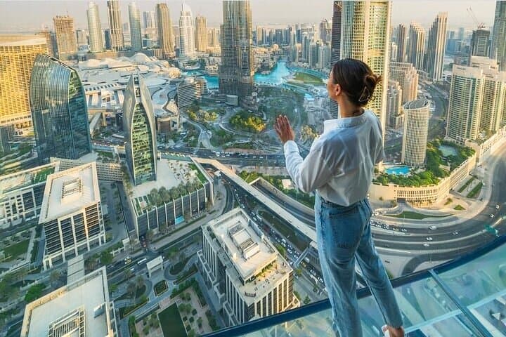 Sky Views Dubai: Glass Slide and 360° Observatory at Address Sky View