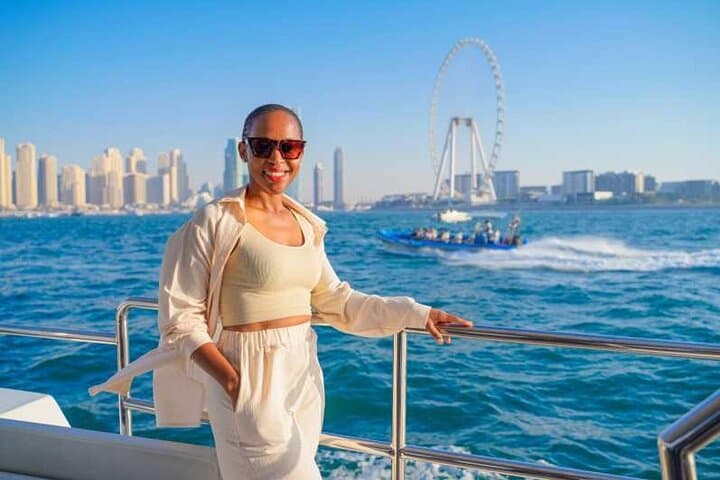 Dubai Marina Luxury Yacht Cruise with Breakfast & Skyline Views photo 2