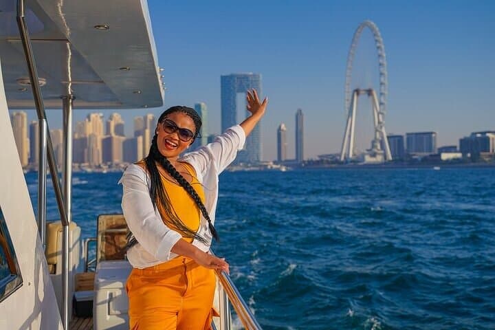 Dubai Marina Luxury Yacht Cruise — 5-Hour Shared Yacht with Breakfast or BBQ photo 6