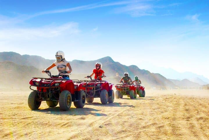 Sunset Quad Bike Safari in Luxor: Desert Dune Ride & Bedouin Village Visit photo 4