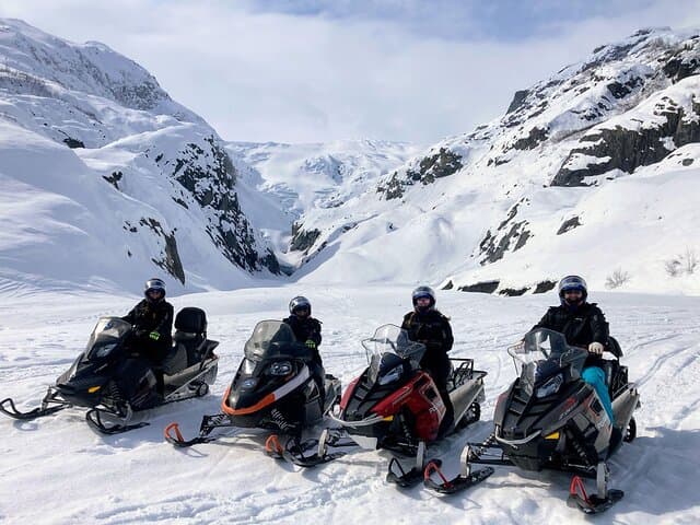 Snowmobile Classic in Kenai Fjords — Seward Ride to Exit Glacier