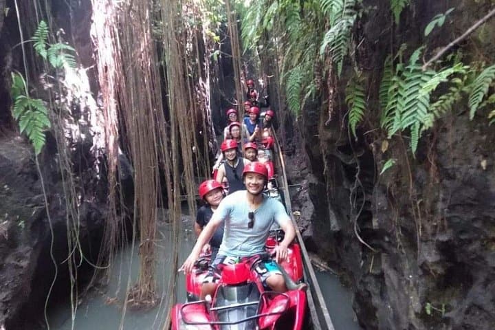 Ubud ATV Quad Bike to Waterfall and Tunnel — 8km Jungle Adventure photo 1