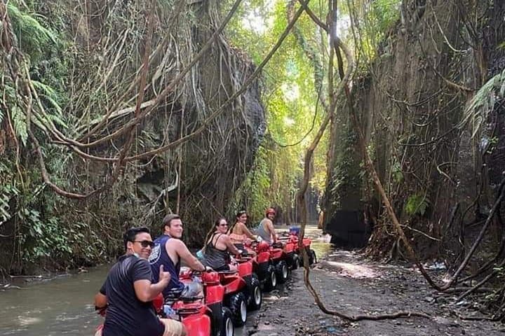 Ubud ATV Quad Bike to Waterfall and Tunnel — 8km Jungle Adventure photo 2