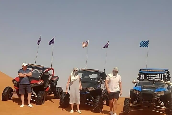 Self-Drive Red Dunes Dune Buggy Experience in Al Faya Desert — 2-Seater Polaris photo 1