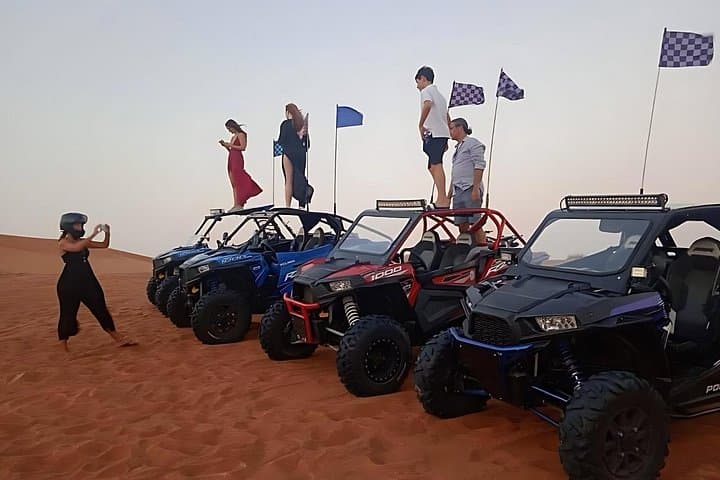 Self-Drive Red Dunes Dune Buggy Experience in Al Faya Desert — 2-Seater Polaris photo 2