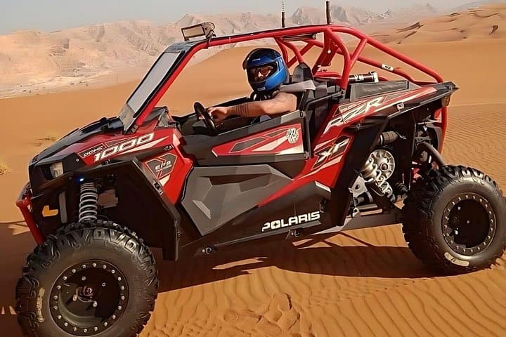Self-Drive Red Dunes Dune Buggy Experience in Al Faya Desert — 2-Seater Polaris photo 3