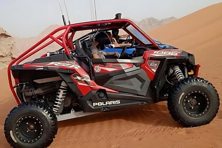 Self-Drive Red Dunes Dune Buggy Experience in Al Faya Desert — 2-Seater Polaris photo 4