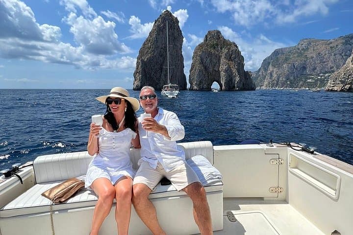 Capri Private Boat Tour from Sorrento — Blue Grotto, Faraglioni & Swim Stops photo 1