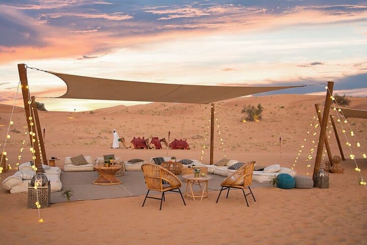 Dubai Desert Nest Glamping: Private 2-Day Luxury Camp Under the Stars photo 4
