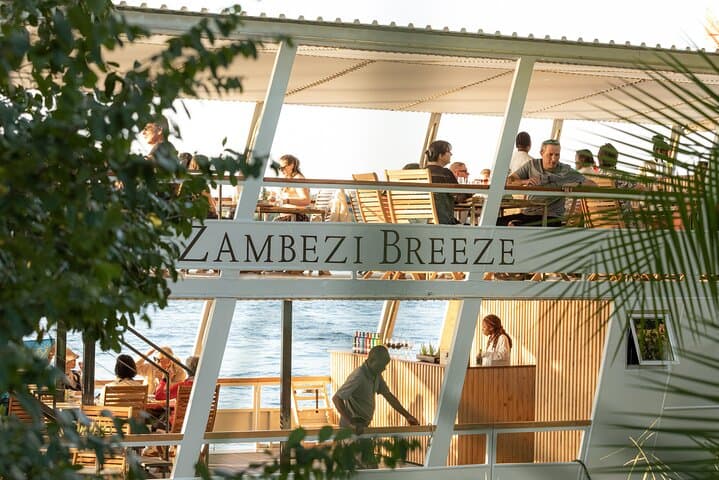 Sunset Dinner Cruise on the Zambezi River at Victoria Falls