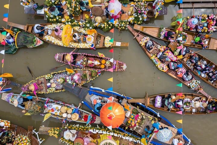 Damnoen Saduak Floating Market Day Trip from Bangkok