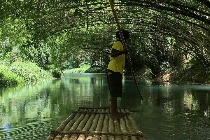 Private Martha Brae River Rafting Tour from Montego Bay — Bamboo Rafting & Herb Garden Visit photo 5