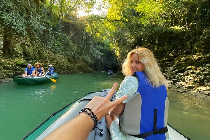 Martvili Canyon & Prometheus Cave Day Tour from Kutaisi — Boat Ride & Underground Cave Walk photo 3