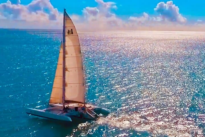 No1Sxm Sunset Sail: Trimaran Cruise from Simpson Bay to St. Maarten Coast photo 4