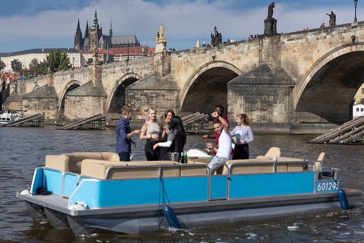 Prague Prosecco Cruise: Private 60-Minute Vltava Boat Experience photo 6