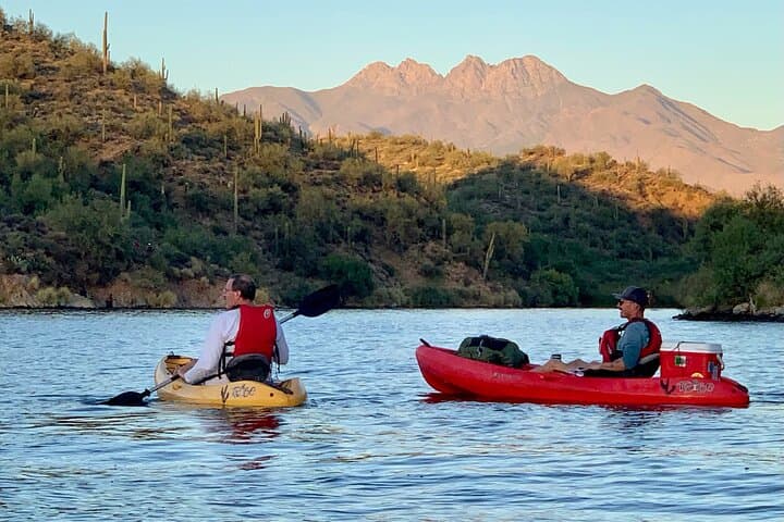 Kayak and Paddleboard Saguaro Lake: Guided 2.5-Hour Desert Water Adventure photo 4