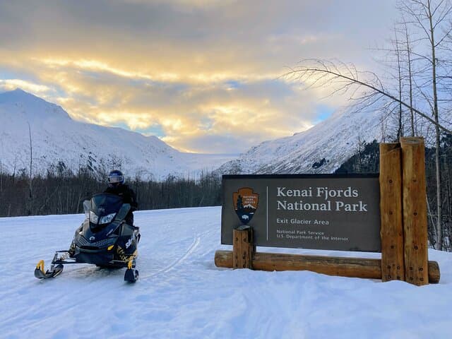 Snowmobile Classic in Kenai Fjords — Seward Ride to Exit Glacier photo 2