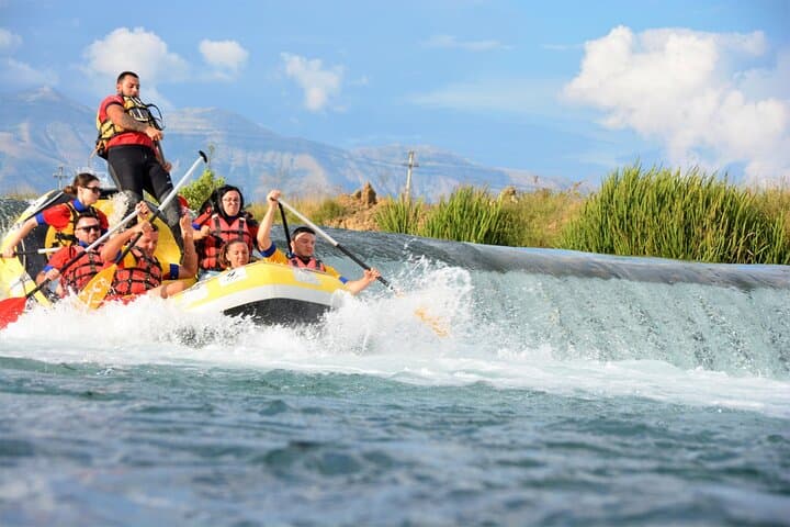 Half-Day Bistrica River Rafting from Saranda with Beach Stop