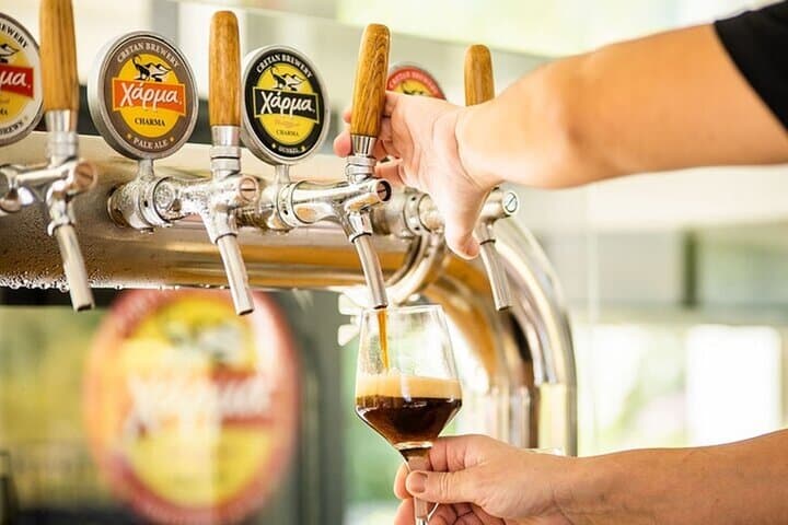 Crete Open-Air Brewery Tour: Beer Tasting Over Olive Valley