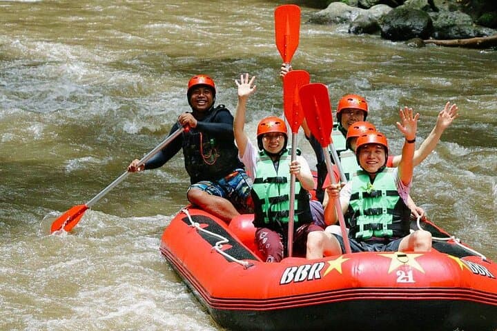 Ayung River Rafting in Ubud: Bali Bintang (BBR) 14 km White‑Water Adventure