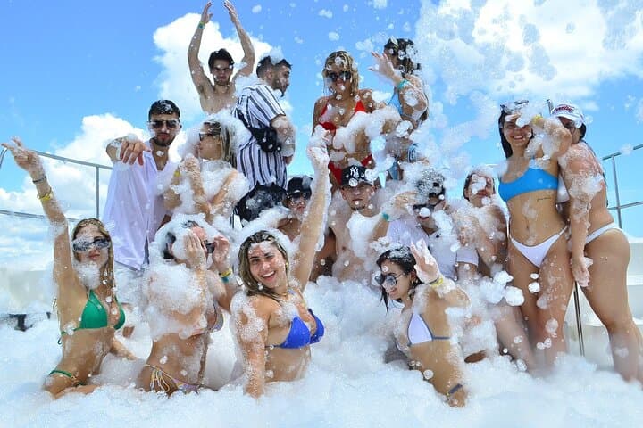 Private Catamaran Foam Party & Snorkel Adventure in Punta Cana