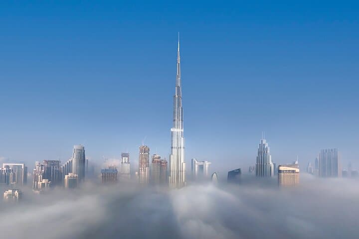 At the Top: Burj Khalifa 124th-Floor Ticket with Lunch or Dinner