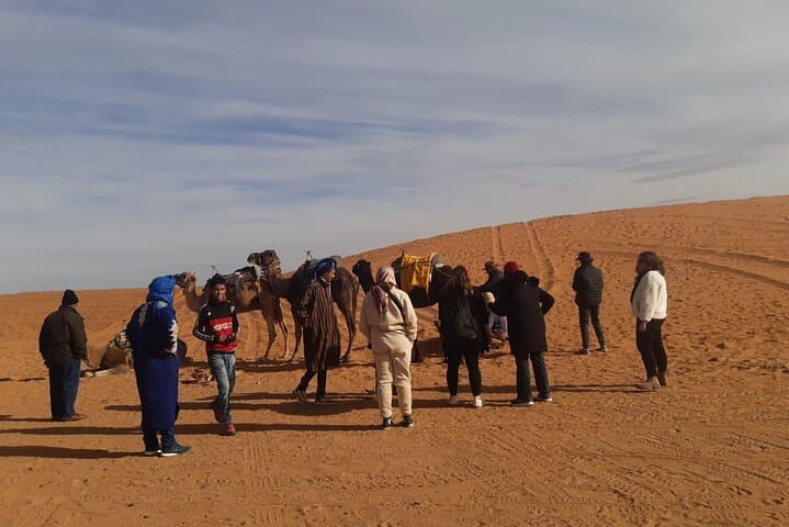 Merzouga Sunset Camel Ride and Desert Dinner at Erg Chebbi photo 3