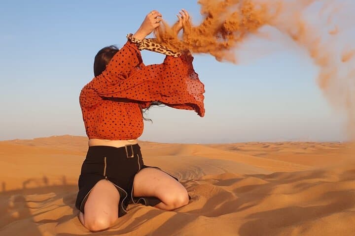 Dubai Desert Safari: 4x4 Dune Bashing, Camel Ride & Sandboarding Experience photo 3