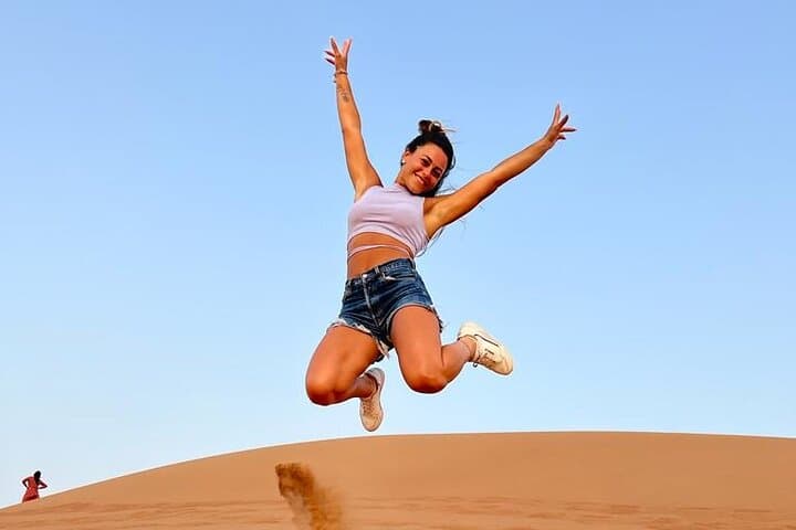 Dubai Desert Safari: 4x4 Dune Bashing, Camel Ride & Sandboarding Experience photo 4
