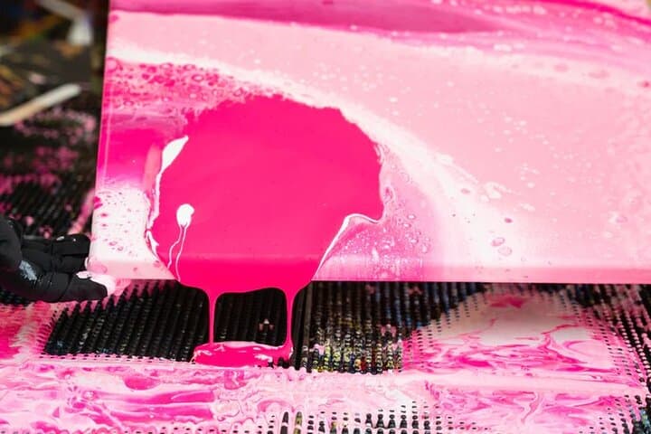 Private Fluid Acrylic Painting Class in Chicago: Hands-On Fluid Art Workshop photo 2