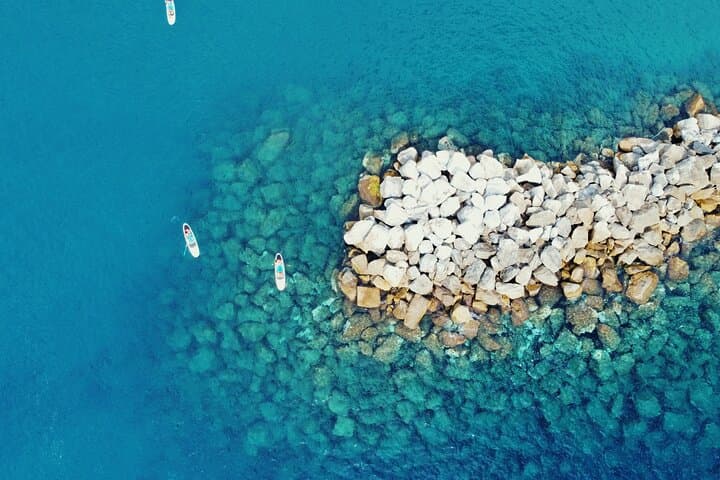 Levanto Paddleboard & Snorkel Tour to Punta del Mesco