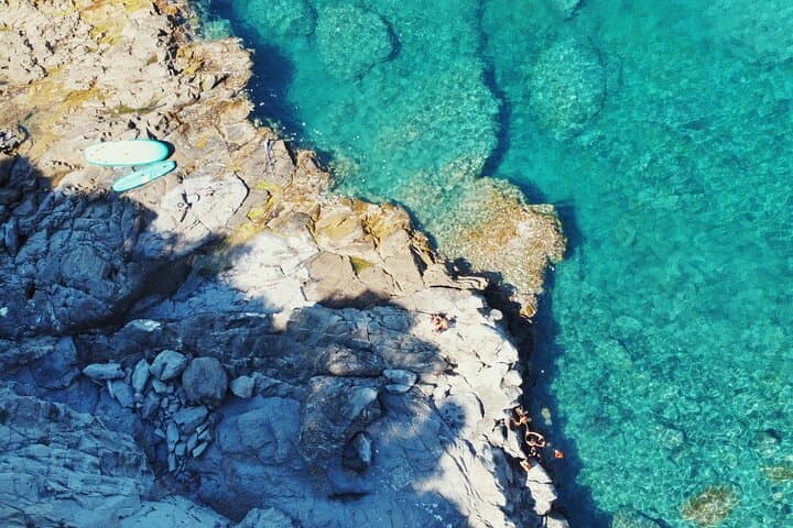Levanto Paddleboard & Snorkel Tour to Punta del Mesco photo 2