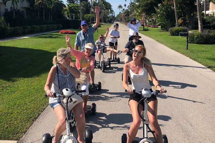 Electric Trike Tour of Downtown Naples: 90-Minute Guided Ride Through Tin City and Naples Pier