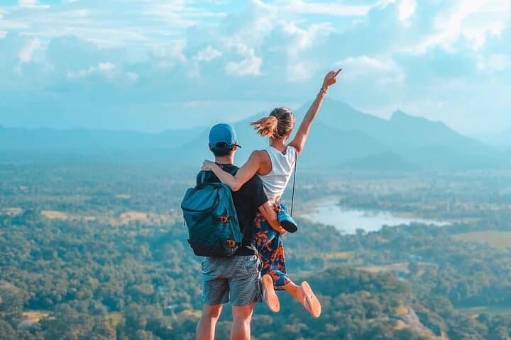 Kandy to Anuradhapura Shuttle & Dambulla Sightseeing — Sigiriya Rock, Dambulla Cave Temples & Village Paddle