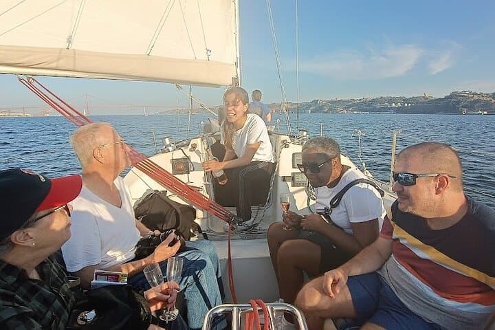 Sunset Sail on the Tagus: Private Lisbon Sailboat Tour with Welcome Drink photo 4