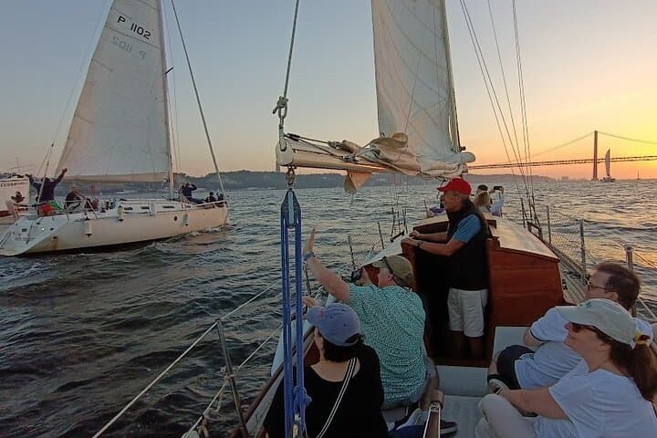 Sunset Sail on the Tagus: Private Lisbon Sailboat Tour with Welcome Drink photo 5