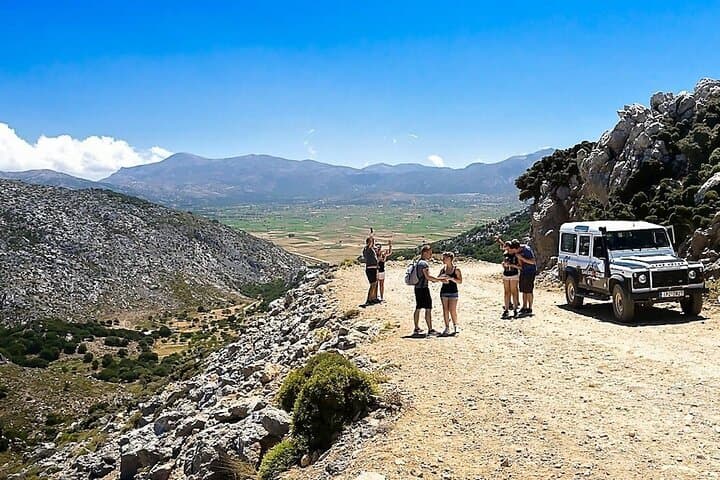 Mountains of Crete 4x4 Off-Road Tour with Taverna Lunch