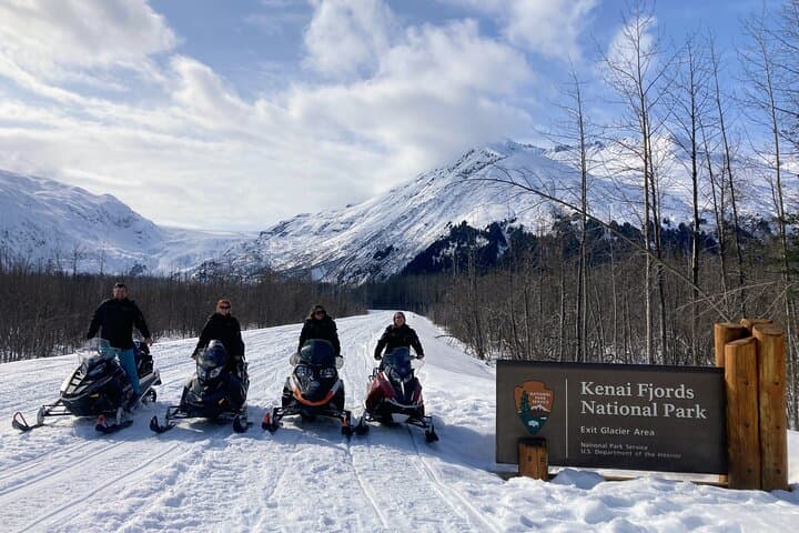 Seward Winter Stay-and-Play: Snowmobile & Snowshoe Kenai Fjords Adventure photo 6