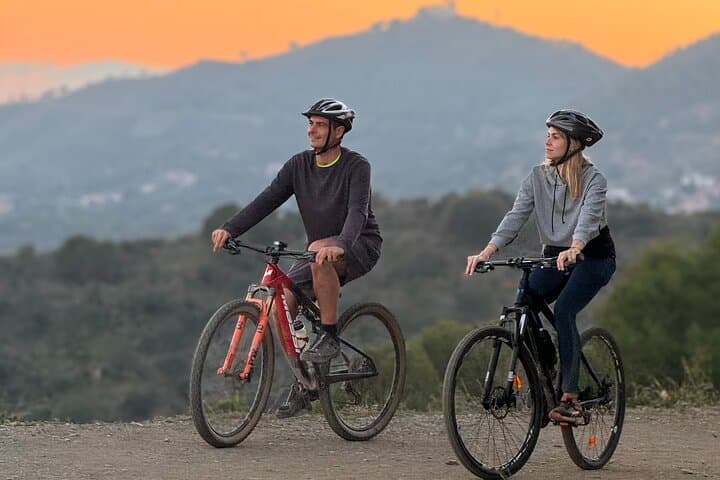 Collserola Bike Tour — Carretera de les Aigues Panoramic Ride in Barcelona