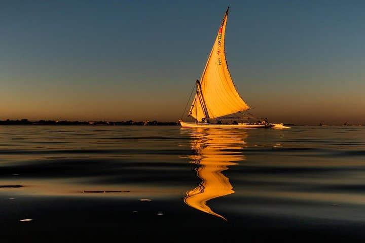 Sunset Felucca Cruise on the Nile — Private Cairo River Ride with Pickup photo 1