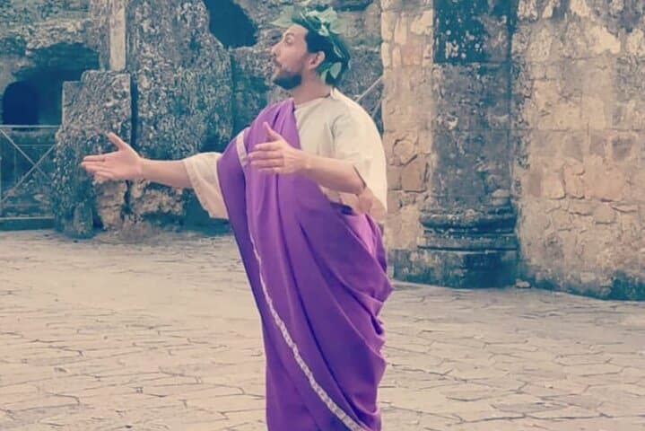 Walk with Hadrian: Private Theatrical Journey Through Italica's Roman Ruins photo 4