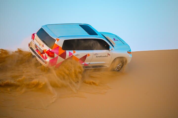 Abu Dhabi Evening Desert Safari: Private Dune Bashing, Camel Farm & BBQ photo 6