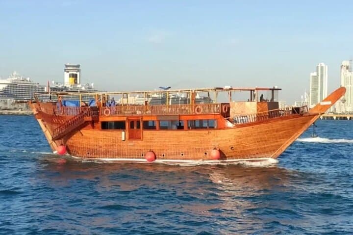 Dubai Marina Dhow Dinner Cruise: Skyline Lights & Buffet photo 2