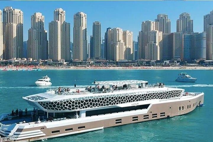 Dubai Marina Dhow Dinner Cruise: Skyline Lights & Buffet