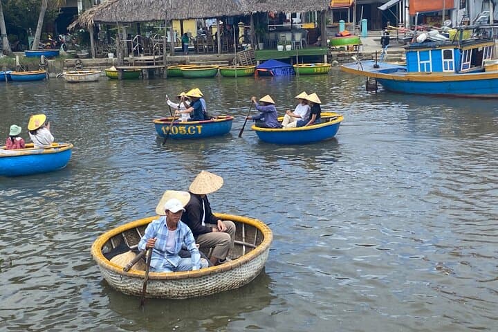 Hoi An Water Coconut Forest Basket Boat Ride with Locals