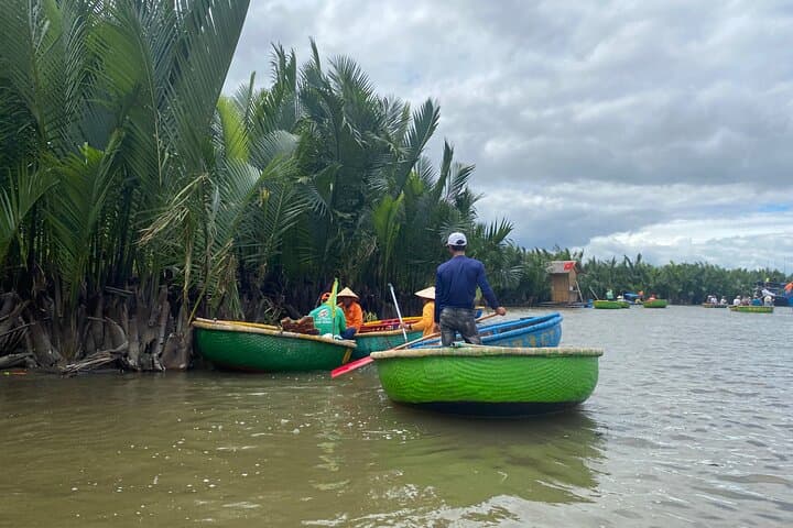 Hoi An Bay Mau Coconut Forest Bamboo Basket Boat Tour (Private) photo 2